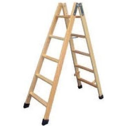 ESCALERA TIJERA PISA ANCHA 4T 1.20 m