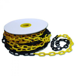CADENA PLASTICO NEGRA/AMARILLA Ø6x25 78-832 *PROMOCION*