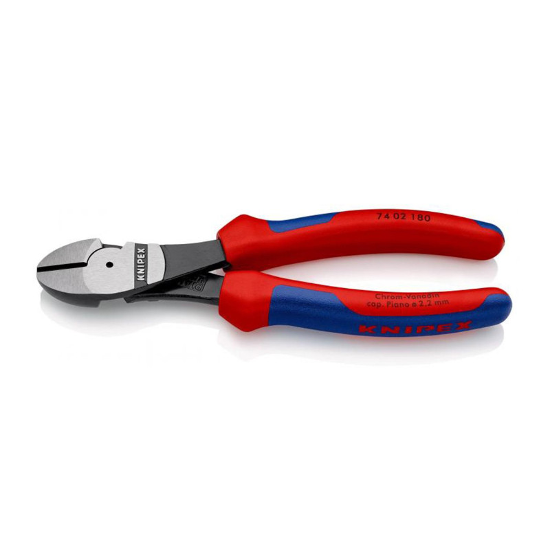 KNIPEX - ALICATE KNIPEX CORTE DIAGONAL DE FUERZA 74 02 180
