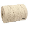 ACHA - BOBINA CORDON TRENZADO ALGODON 100X3