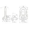 CANCAMO DOBLE GIRATORIO OPAC ARTI M-24