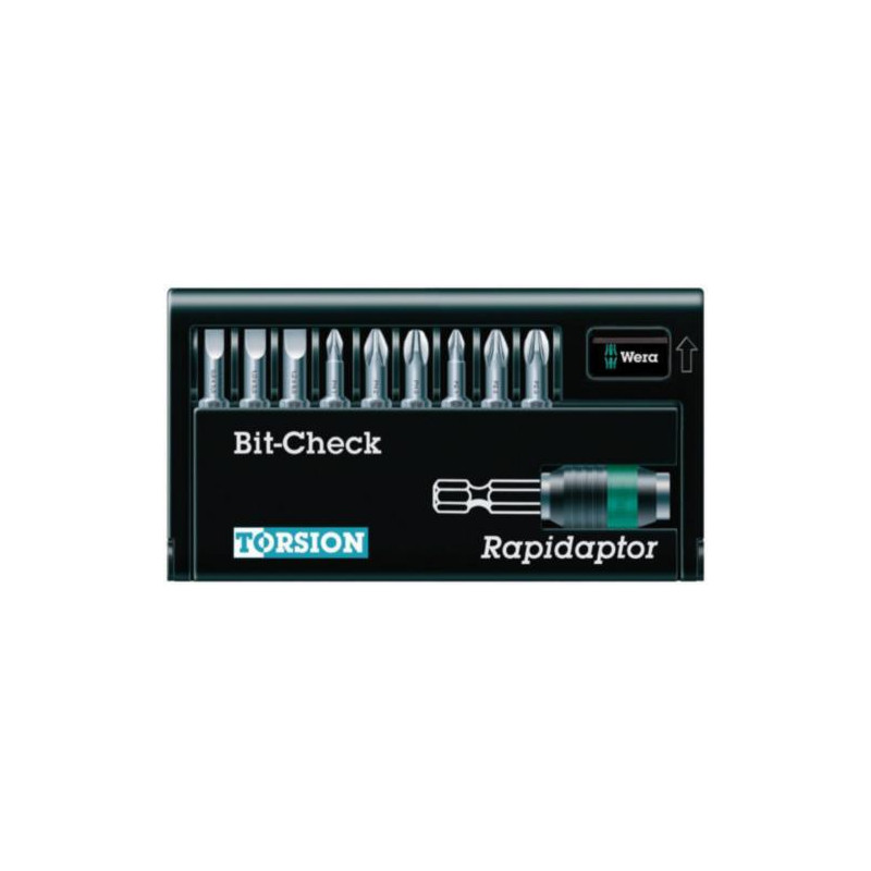 WERA - JUEGO PUNTAS WERA BIT CHECK 10 UNIV.3 889/4/1