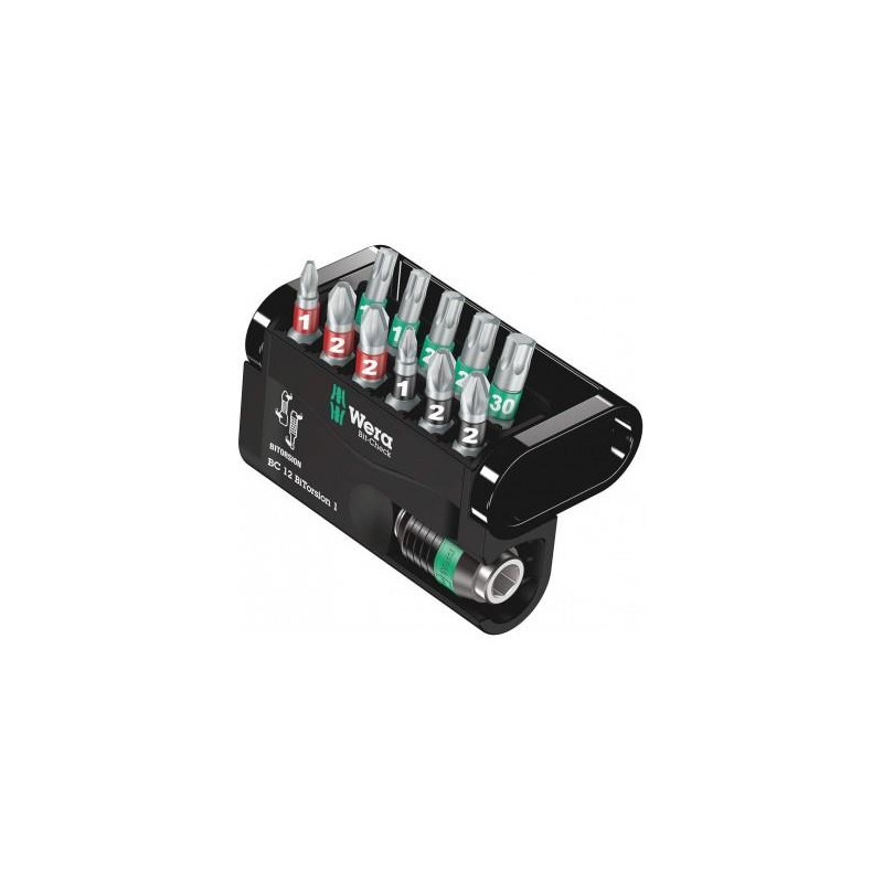 WERA - JUEGO PUNTAS WERA BIT CHECK 12 BI TORSION 889/4/1