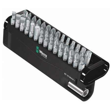 WERA - JUEGO PUNTAS WERA PUNTAS 30 PZAS METAL