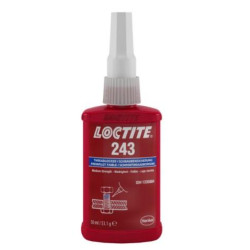 LOCTITE - LOCTITE 243 50ML FIJADOR  RESISTENCIA MEDIA PZAS ACEITADAS