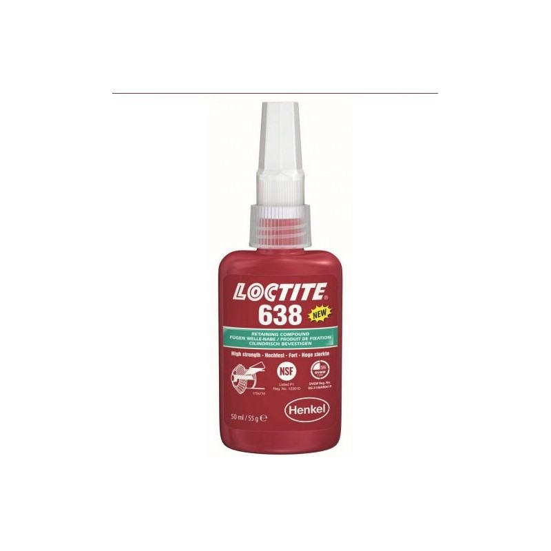 LOCTITE - LOCTITE 638 50ML RETENEDOR MONTAJES HOLGADOS