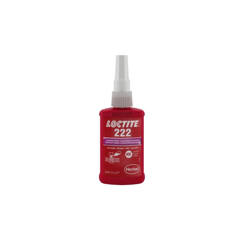 LOCTITE - LOCTITE 222 50ML FIJADOR BAJA RESISTENCIA