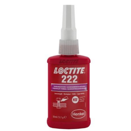 LOCTITE - LOCTITE 222 50ML FIJADOR BAJA RESISTENCIA
