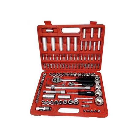 JUEGO  LLAVES VASO 1/4-1/2 NEGORTOOLS US-2056