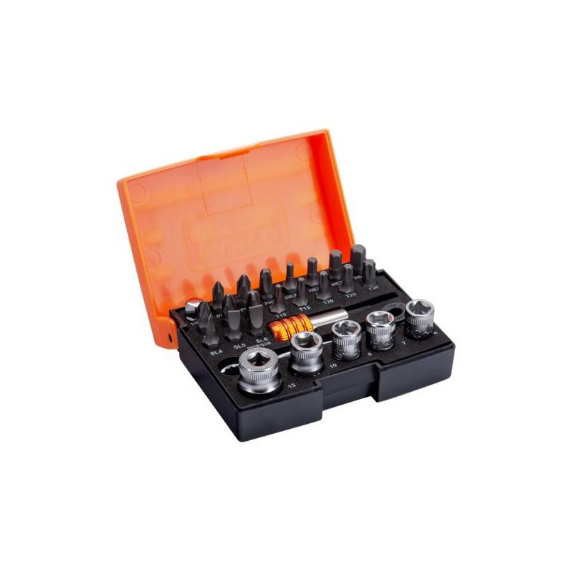 BAHCO - JUEGO VASOS Y PUNTAS BAHCO 2058/S26  26 Pzas * PROMOCION*