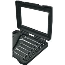 JUEGO 6 LLAVES EGAMASTER COMBINADAS CARRACA REVERSIBLE *PROMOCION*