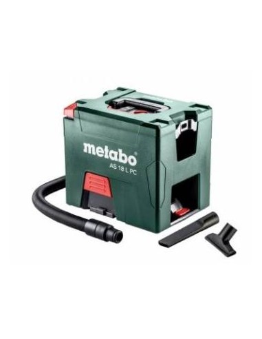 ASPIRADOR BATERIA METABO AS 18 L PC 