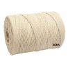 ACHA - BOBINA CORDON TRENZADO ALGODON 100X3