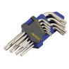 ALYCO - JUEGO LLAVES ACODADA TORX ALYCO  T10-T50  374JH