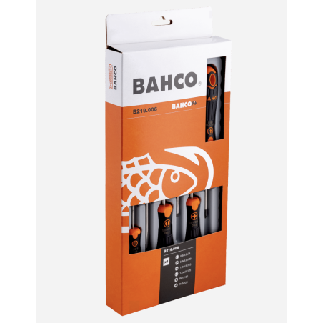 BAHCO - JUEGO DESTORNILLADORES BAHCO B219.006 6 PZAS *PROMOCION*