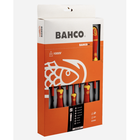 BAHCO - JUEGO DESTORNILLADORES BAHCO B220.007 AISLO 7 PZAS *PROMOCION*